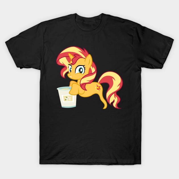 Sunset Shimmer the Vanilla Ghostie T-Shirt by Wissle